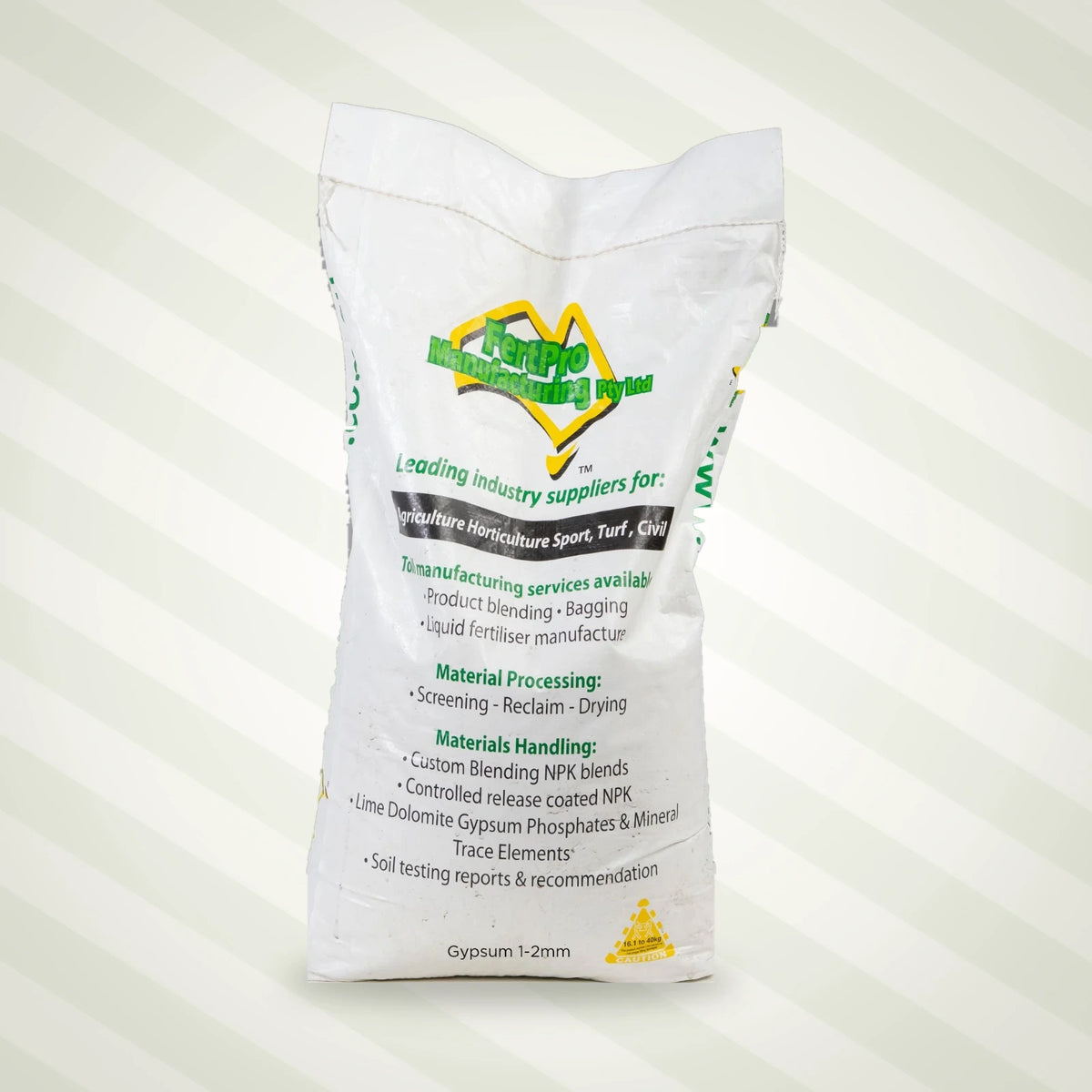 Gypsum Granular Greens Grade 1-2mm 25kg