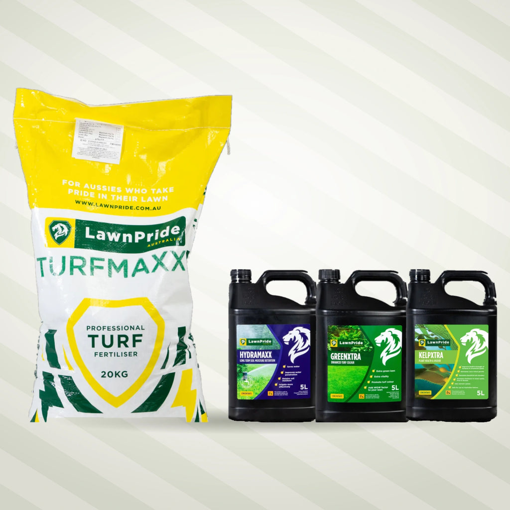 Turfmaxx Lawn Care Pack with 5L liquids