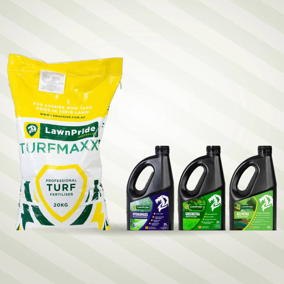 Turfmaxx Lawn Care Pack with 2L liquids